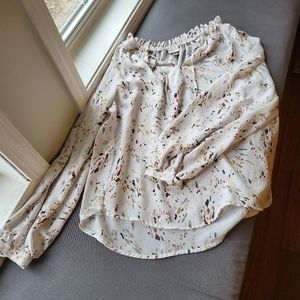 A New Day white flowy blouse